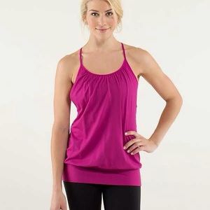 lululemon No Limits Tank, Size 8, Pink
